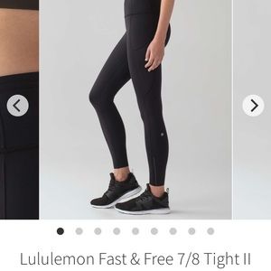 Lululemon Fast and Free Tight
